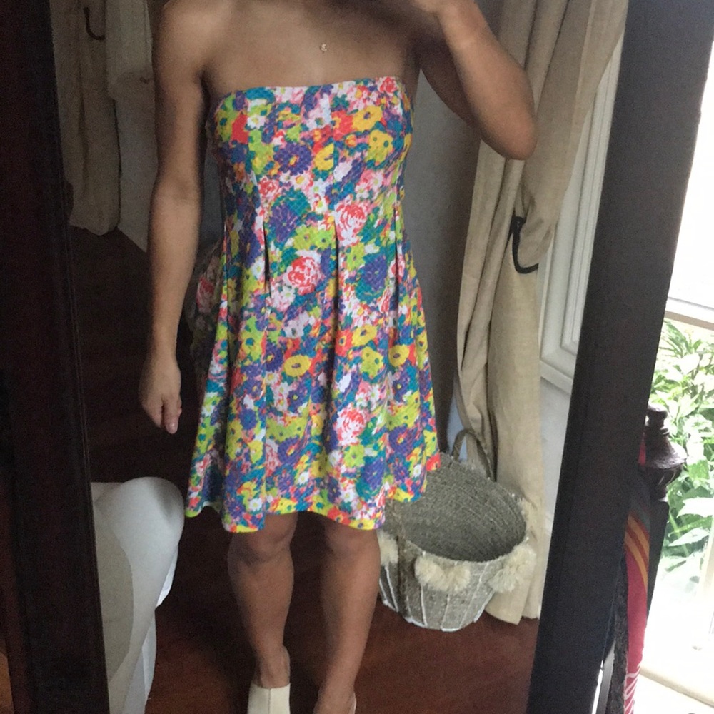 Strapless Cooperative Dress